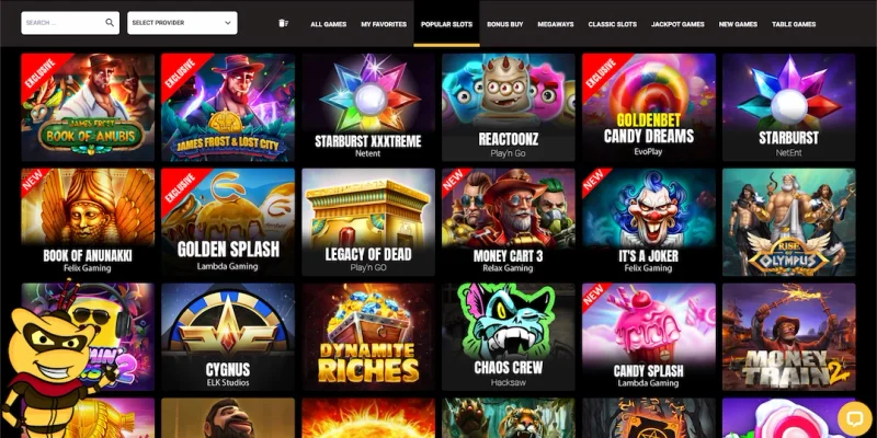 Goldenbet Casino Games Library