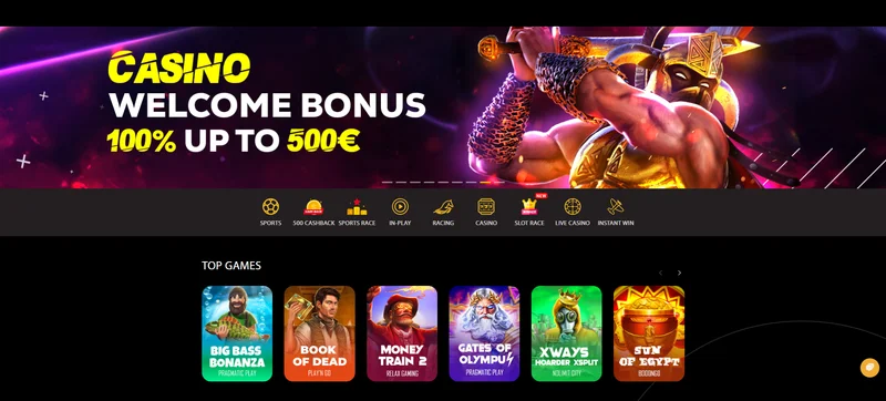 Goldenbet Casino Mobile Interface